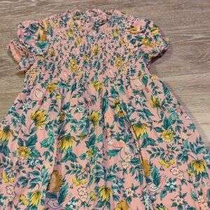 The Hannah Floral Smocked Dress size 3 janie and jack